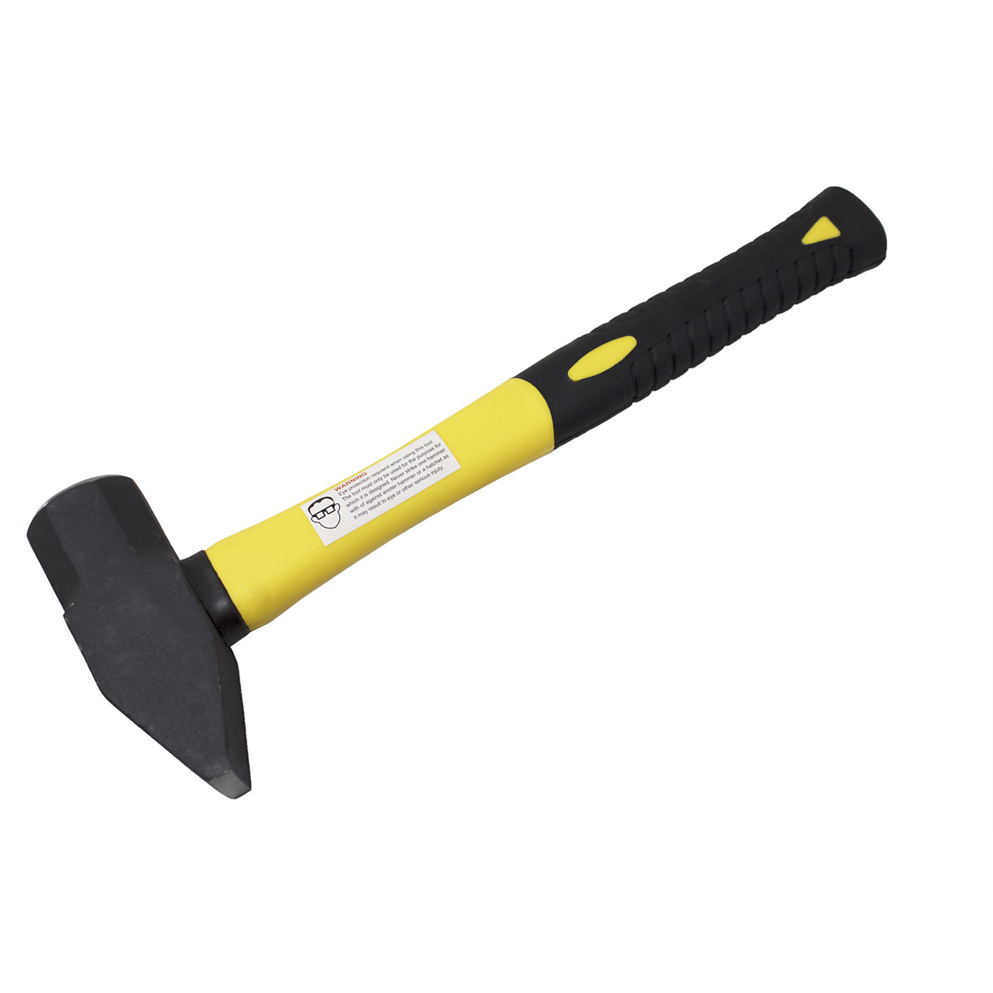 K Tool International Cross Pein Hammer — 4 Lbs., Fiberglass Handle, Nonslip Grip, 15.25in. Length, Model# KTI71724